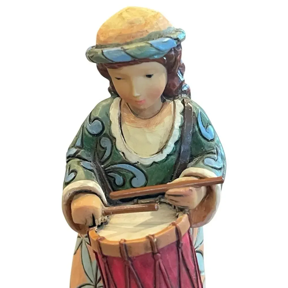 Jim Shore Heartwood Creek “We Welcome Him” Drummer Boy 4034383 Replacement